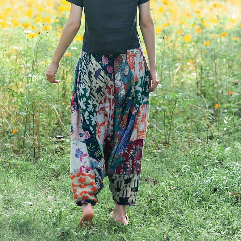 A Vintage Style Pants with Delicate Timeless Details