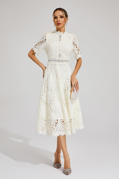 A Vintage Style Dress with Delicate Timeless Details