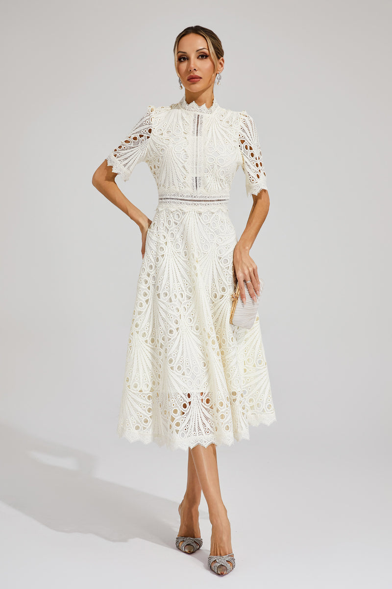 A Vintage Style Dress with Delicate Timeless Details
