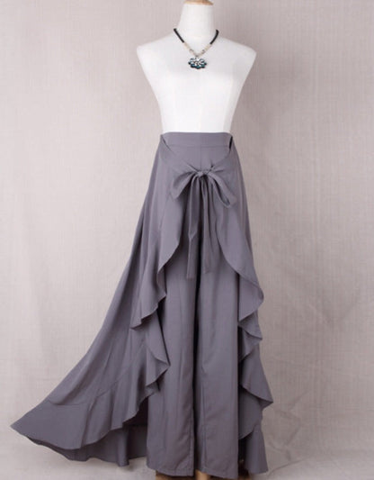 A Vintage Style Pants with Delicate Timeless Details