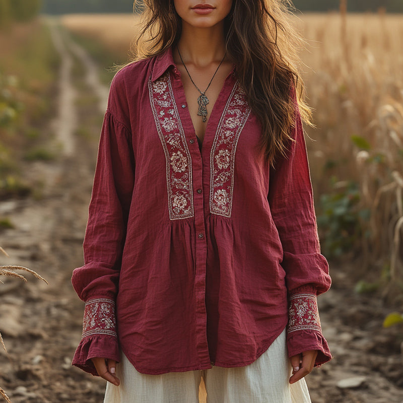 Classic Vintage Shirt with a Flattering Fit