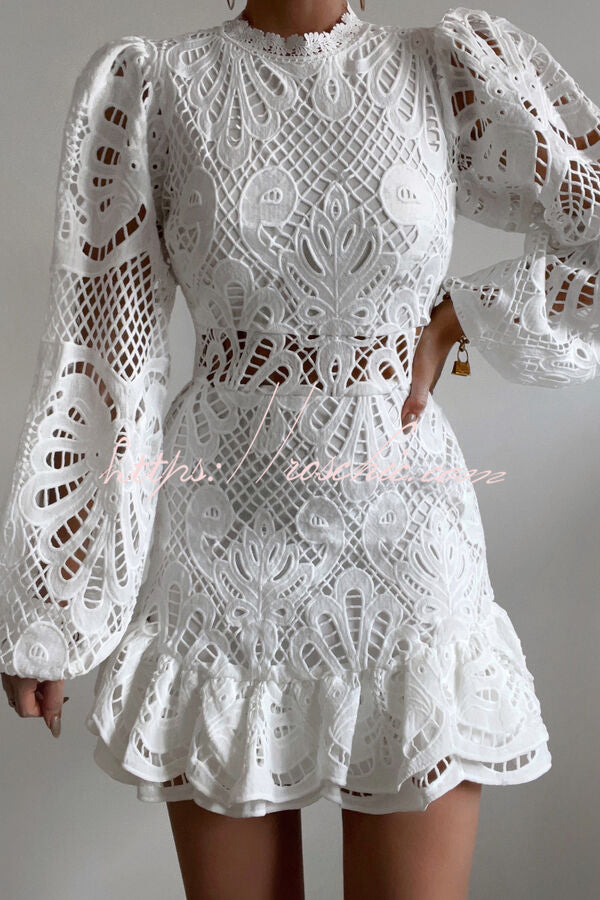 A Vintage Style Dress with Delicate Timeless Details