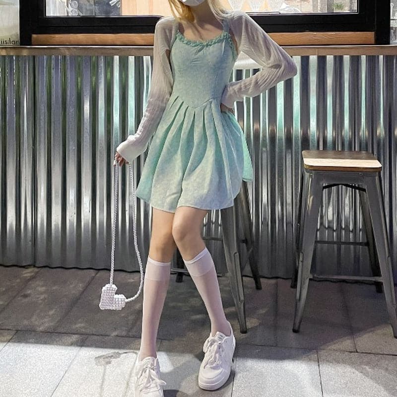 A Vintage Style Dress with Delicate Timeless Details