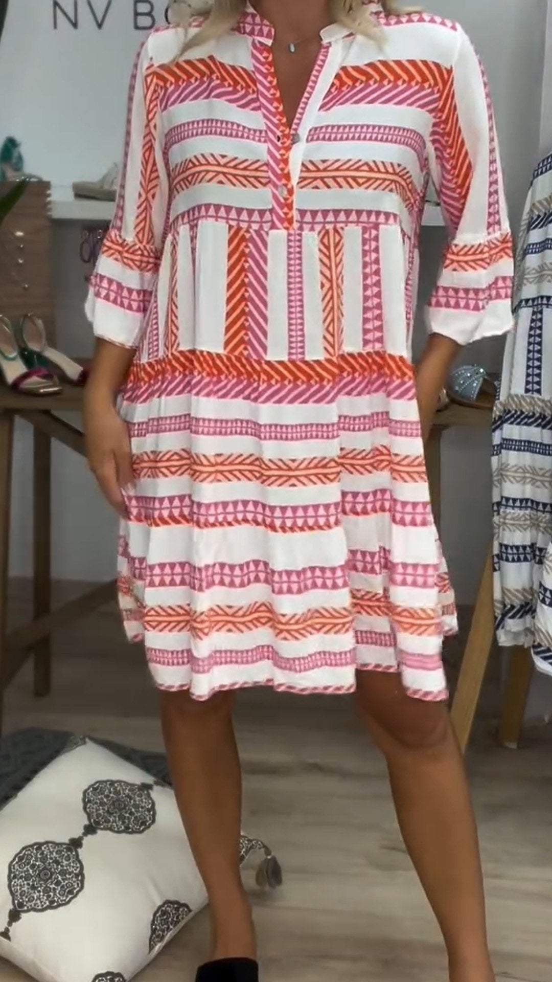 Well Tailored Dress with a Graceful Silhouette