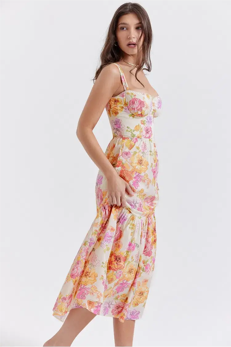 A Vintage Style Dress with Delicate Timeless Details
