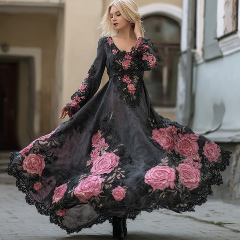 Well Tailored Dress with a Graceful Silhouette