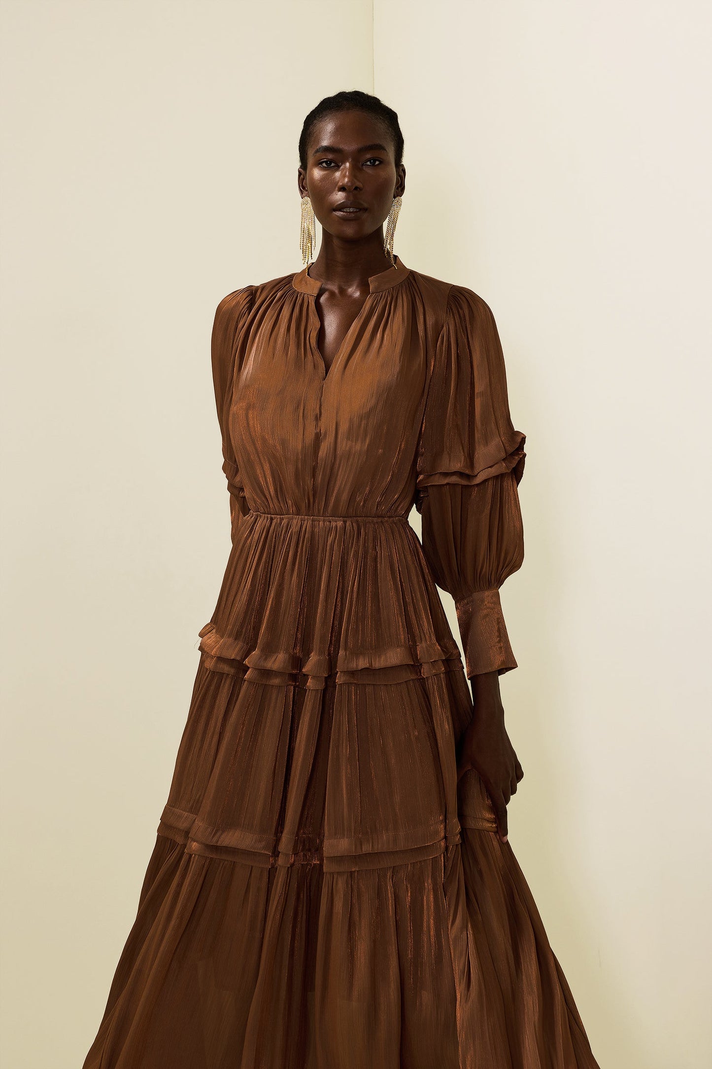 A Vintage Style Dress with Delicate Timeless Details