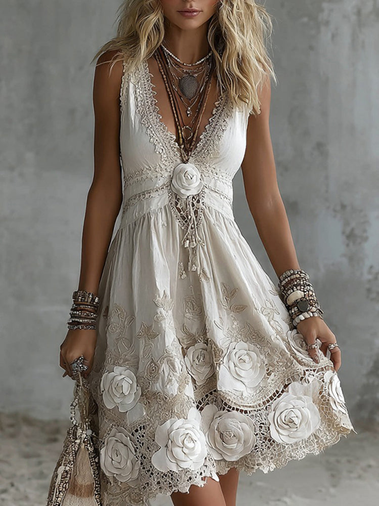 Classic Vintage Dress with a Flattering Fit