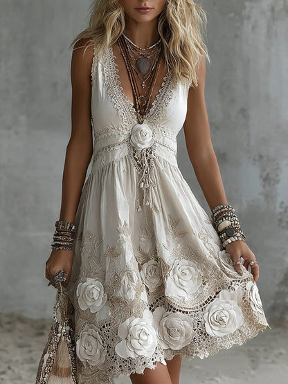 Classic Vintage Dress with a Flattering Fit
