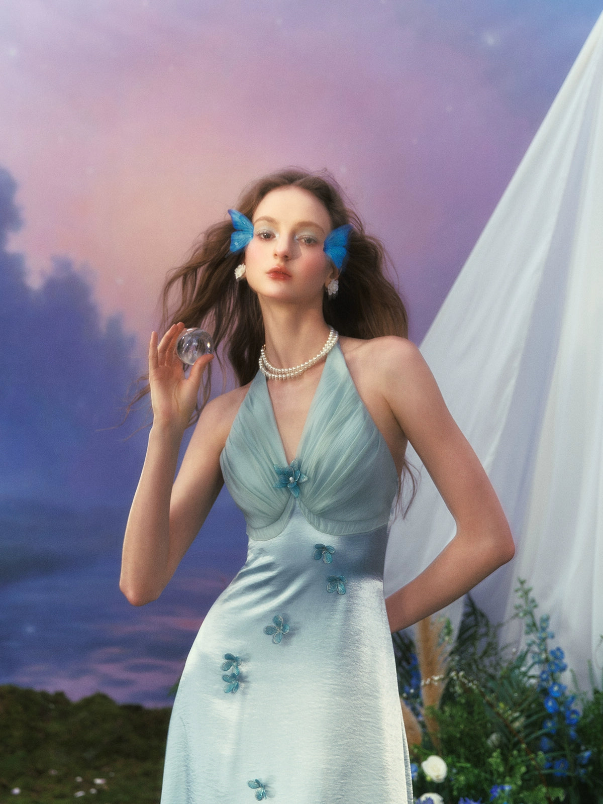 A Vintage Style Dress with Delicate Timeless Details