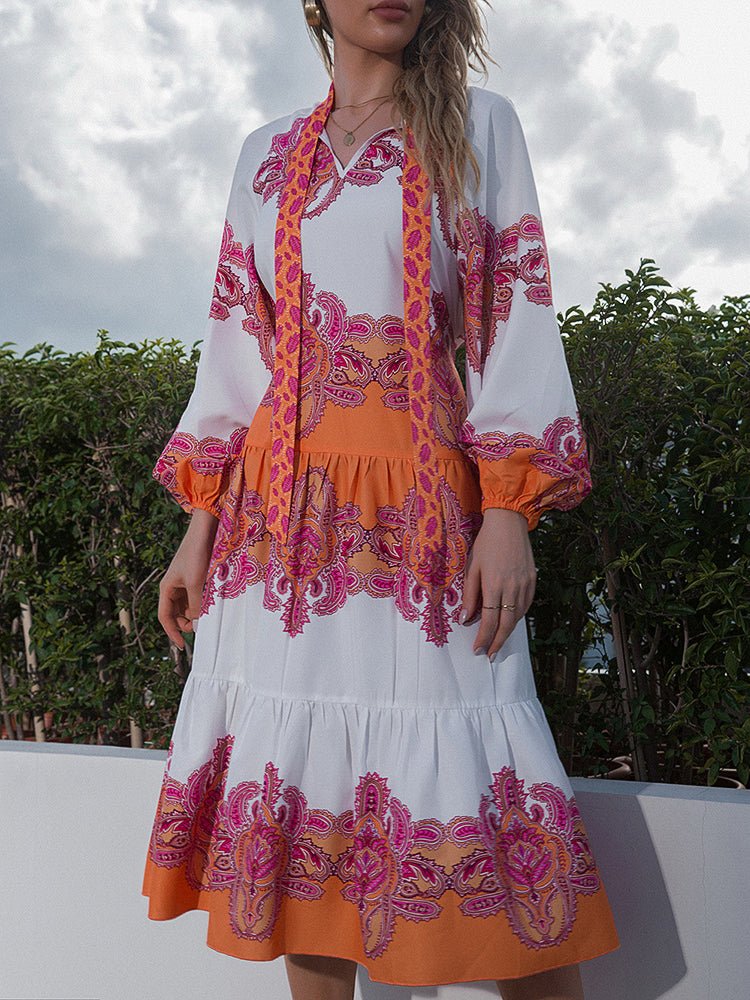 A Vintage Style Dress with Delicate Timeless Details