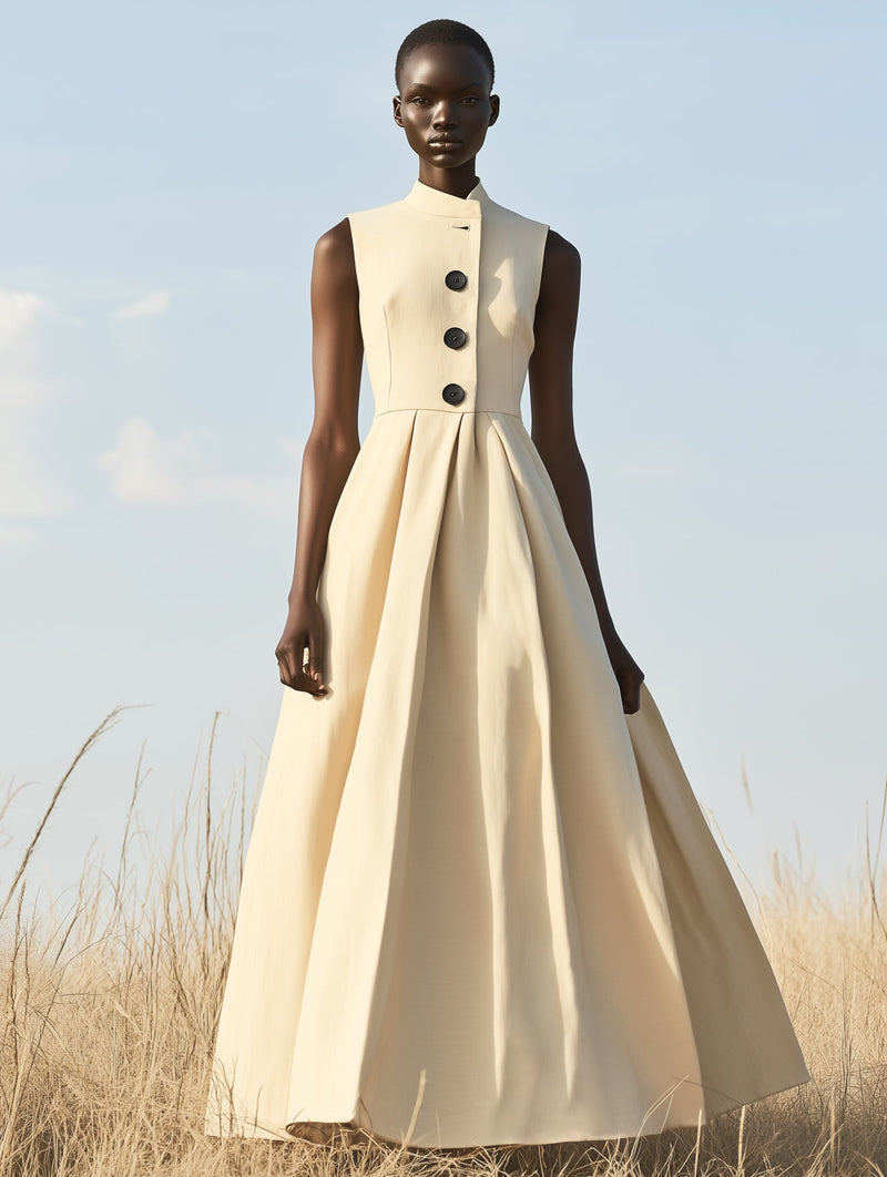 Elegantly Styled Dress for Everyday Wear