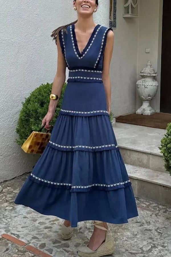 A Vintage Style Dress with Delicate Timeless Details