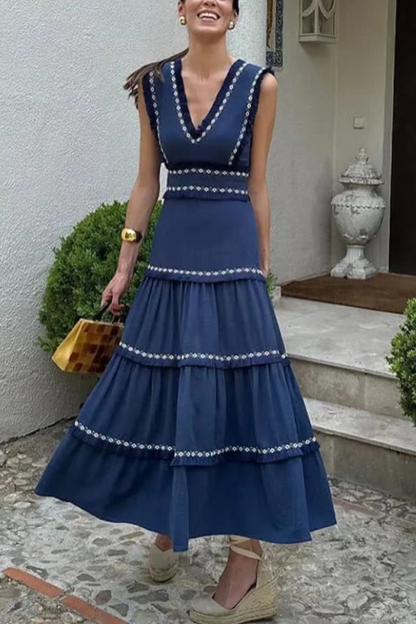 A Vintage Style Dress with Delicate Timeless Details