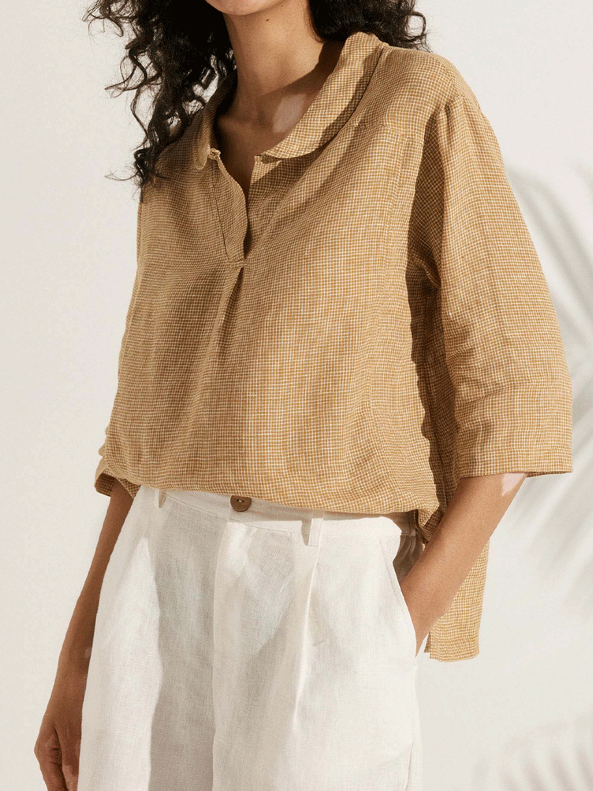 Well Tailored Shirt with a Graceful Silhouette
