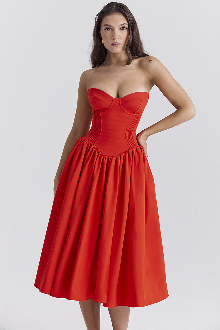 Classic Vintage Dress with a Flattering Fit