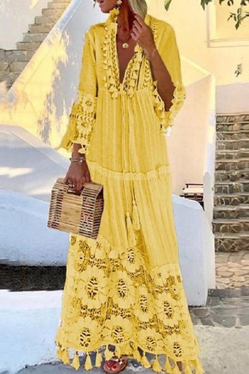A Vintage Style Dress with Delicate Timeless Details