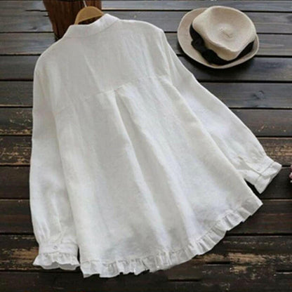 Classic Vintage Blouse with a Flattering Fit