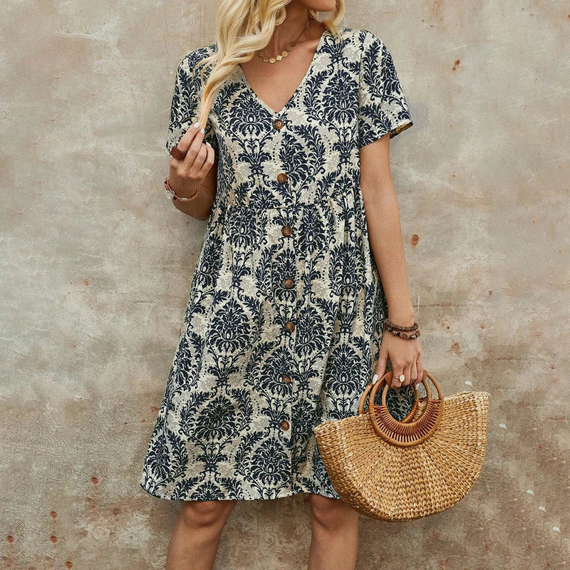 Elegantly Styled Dress for Everyday Wear