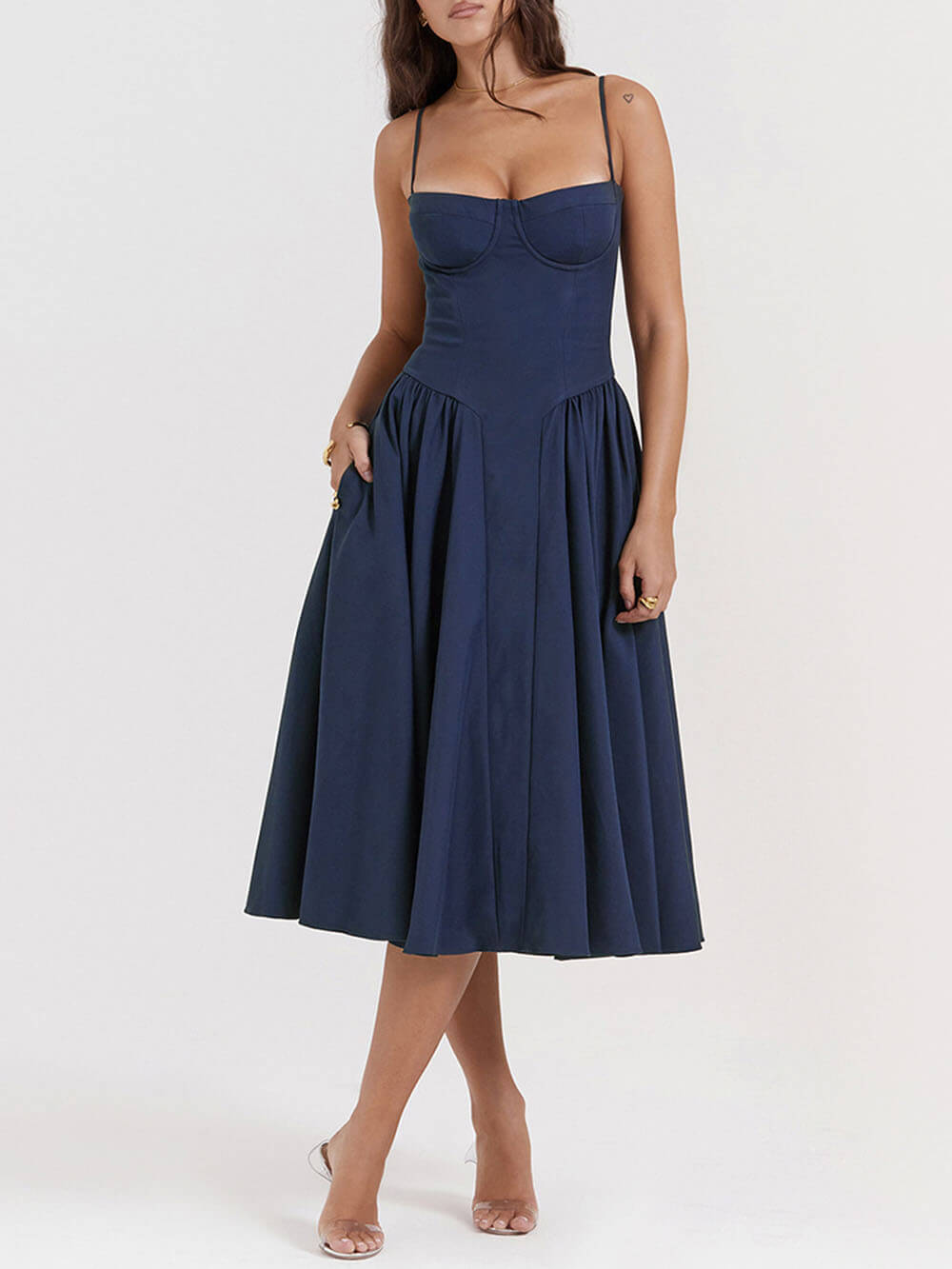 A Vintage Style Dress with Delicate Timeless Details