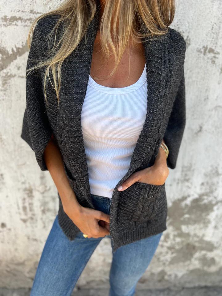 Vintage Inspired Cardigan with a Contemporary Edge