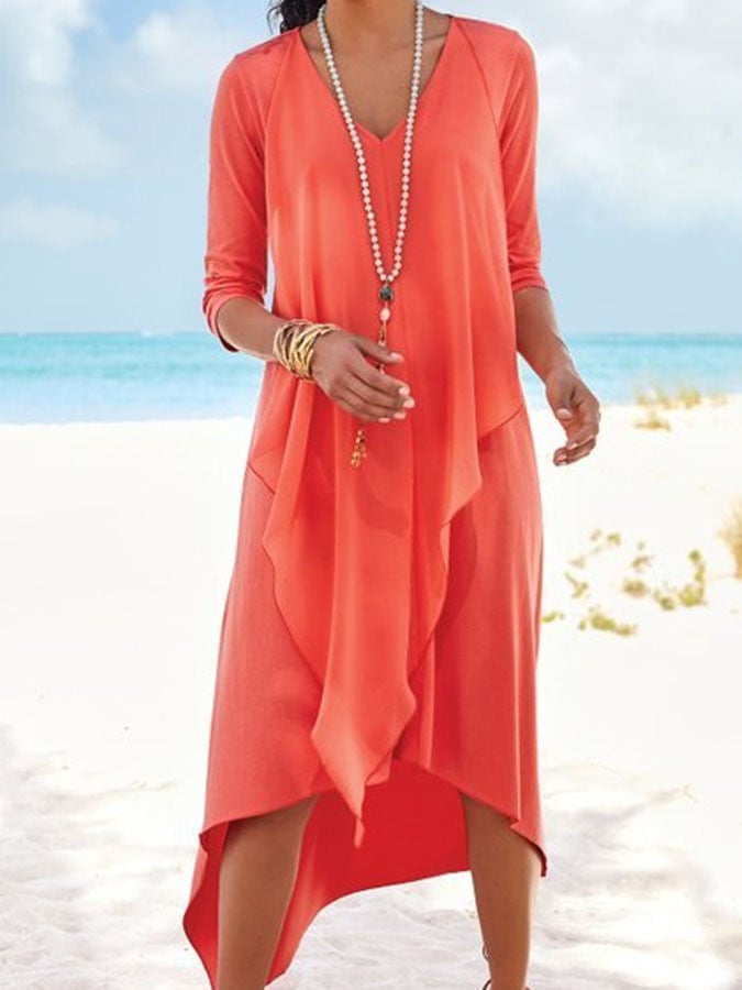 Beautifully Finished Dress in a Timeless Design