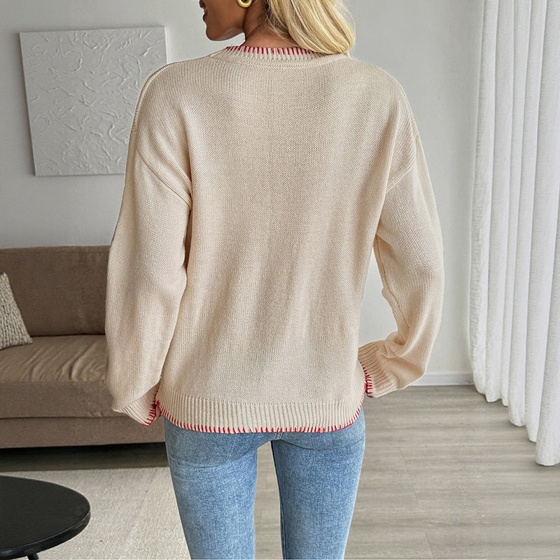 Classic Vintage Sweater with a Flattering Fit