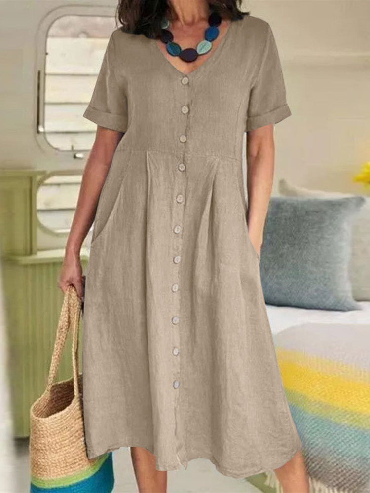 A Vintage Style Dress with Delicate Timeless Details