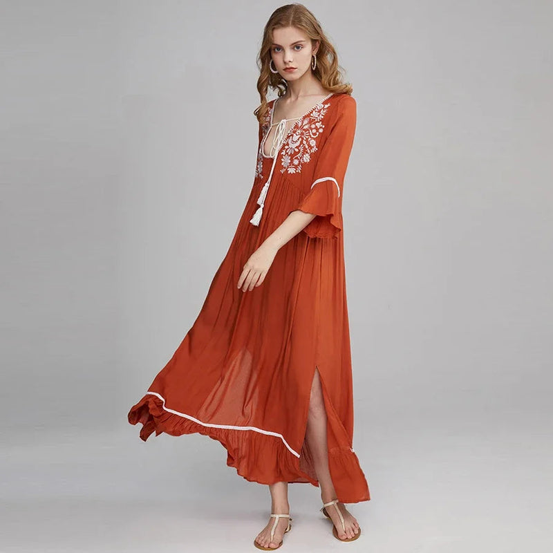 A Vintage Style Dress with Delicate Timeless Details