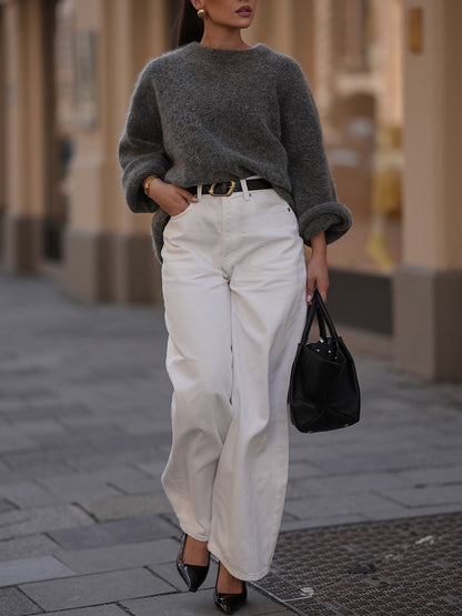 Beautifully Finished Sweater in a Timeless Design
