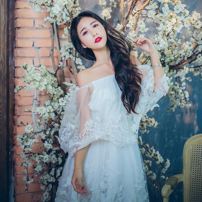 A Vintage Style Dress with Delicate Timeless Details
