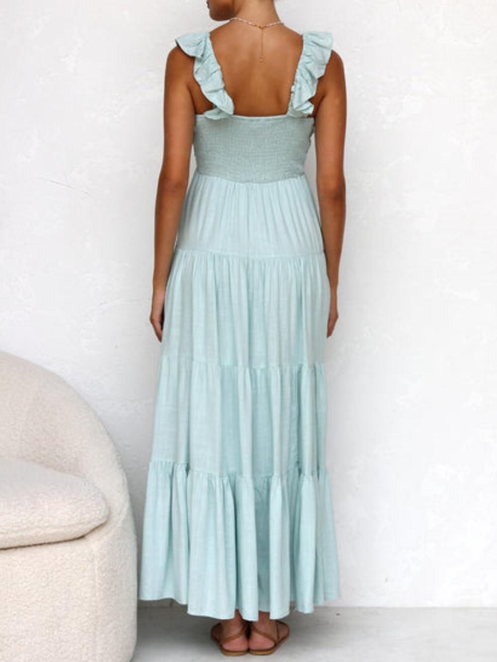 A Vintage Style Dress with Delicate Timeless Details