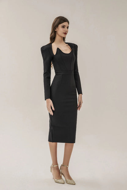 Classic Vintage Dress with a Flattering Fit