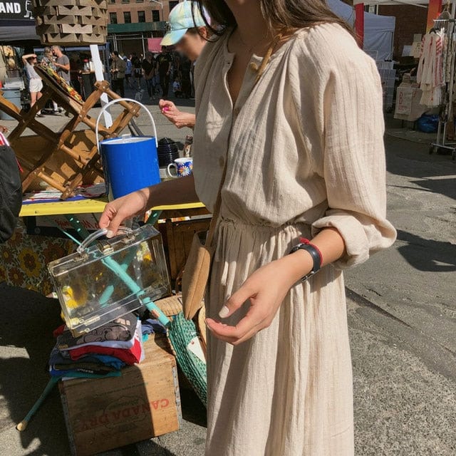 Classic Vintage Dress with a Flattering Fit