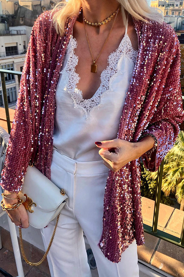 A Vintage Style Cardigan with Delicate Timeless Details