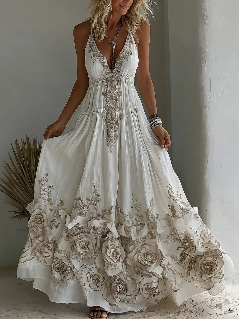 Classic Vintage Dress with a Flattering Fit