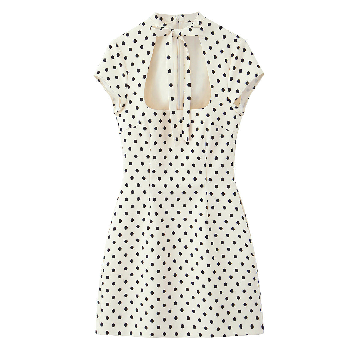 White Polka Dot