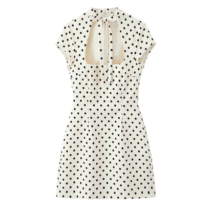 White Polka Dot