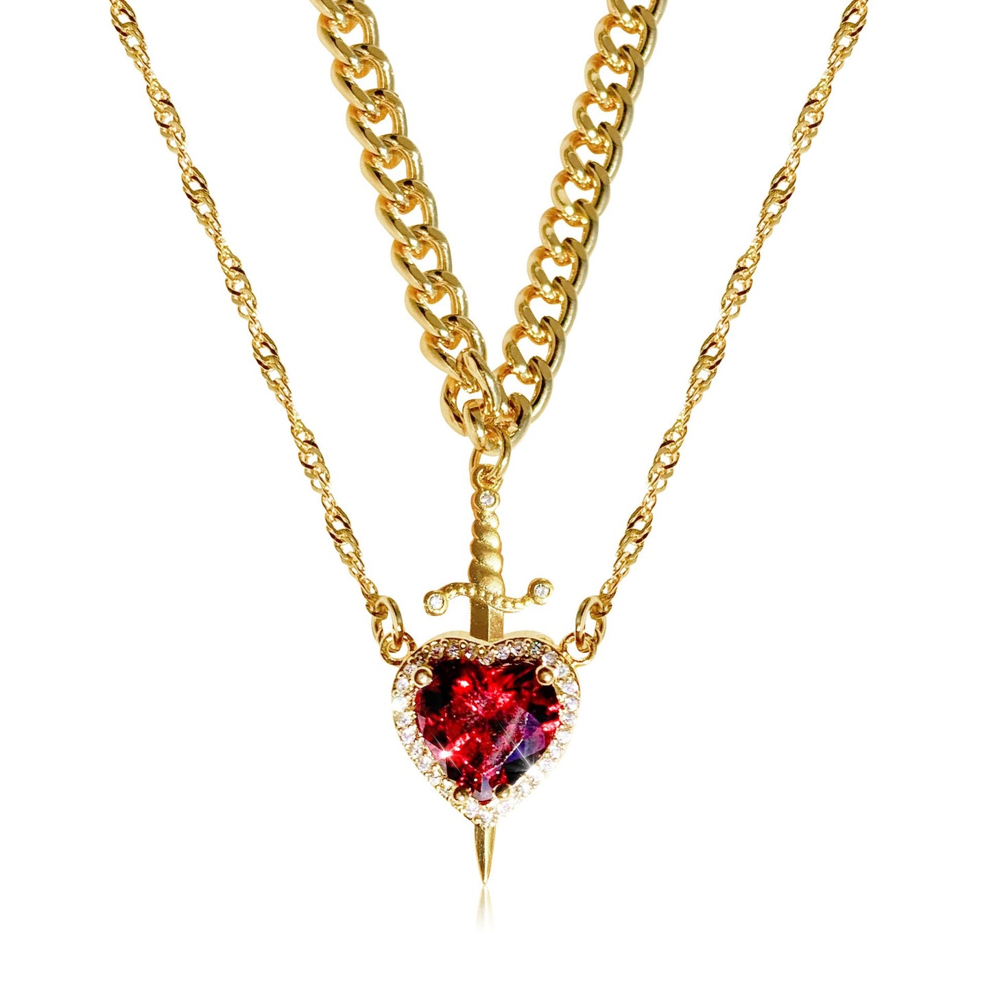 Vintage Handmade Gold Set