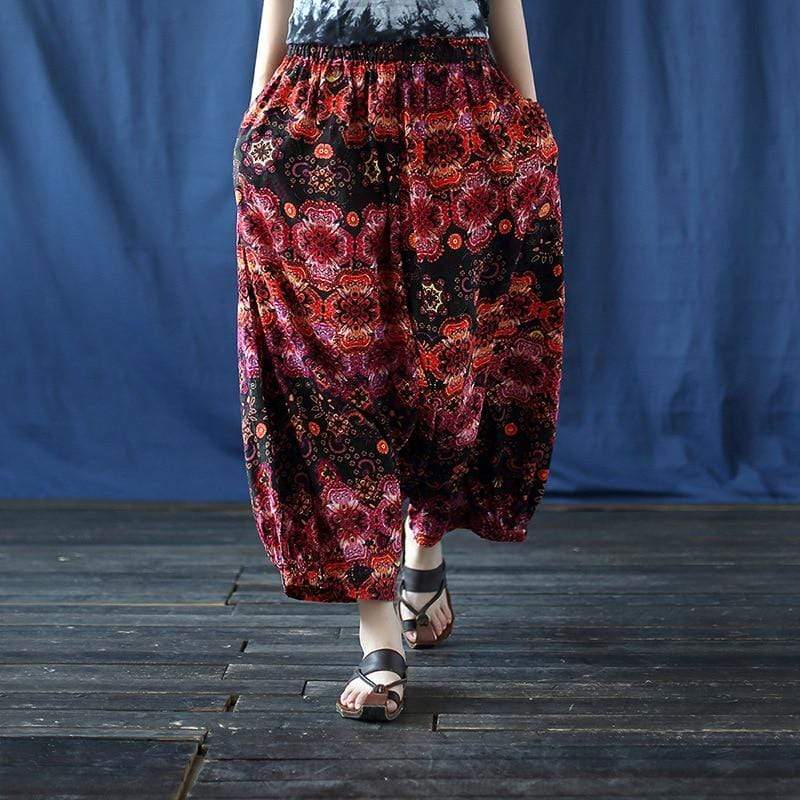 A Vintage Style Pants with Delicate Timeless Details