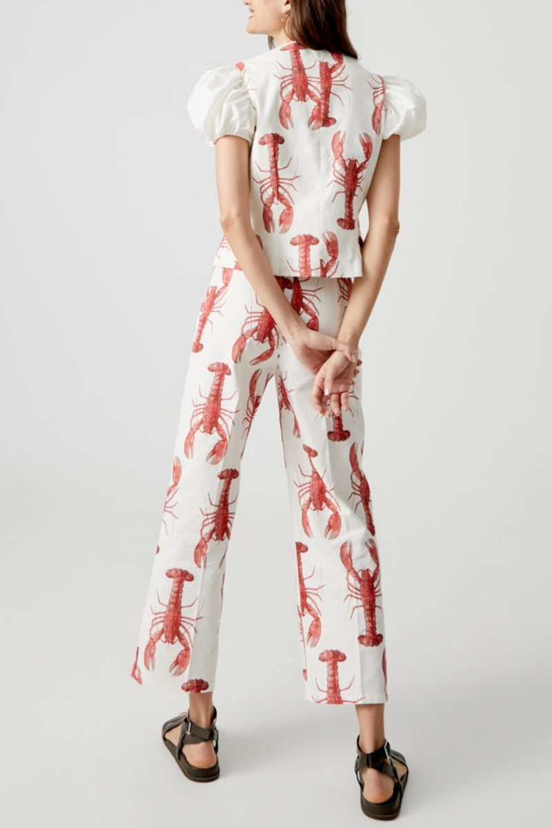 A Vintage Style Pants with Delicate Timeless Details
