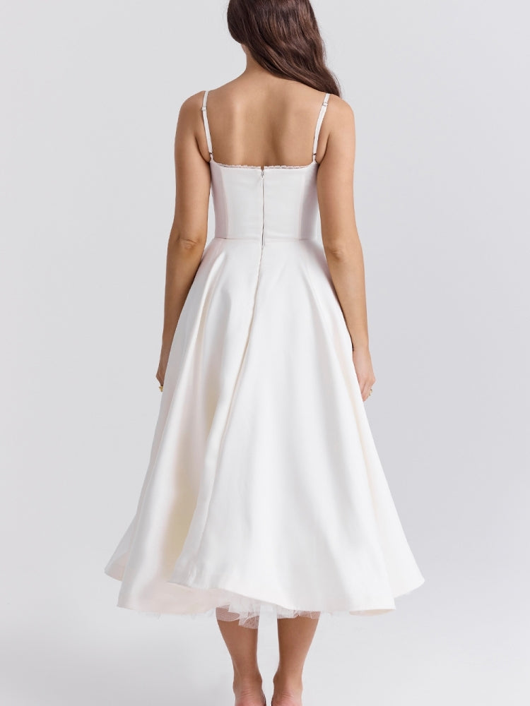 A Vintage Style Dress with Delicate Timeless Details