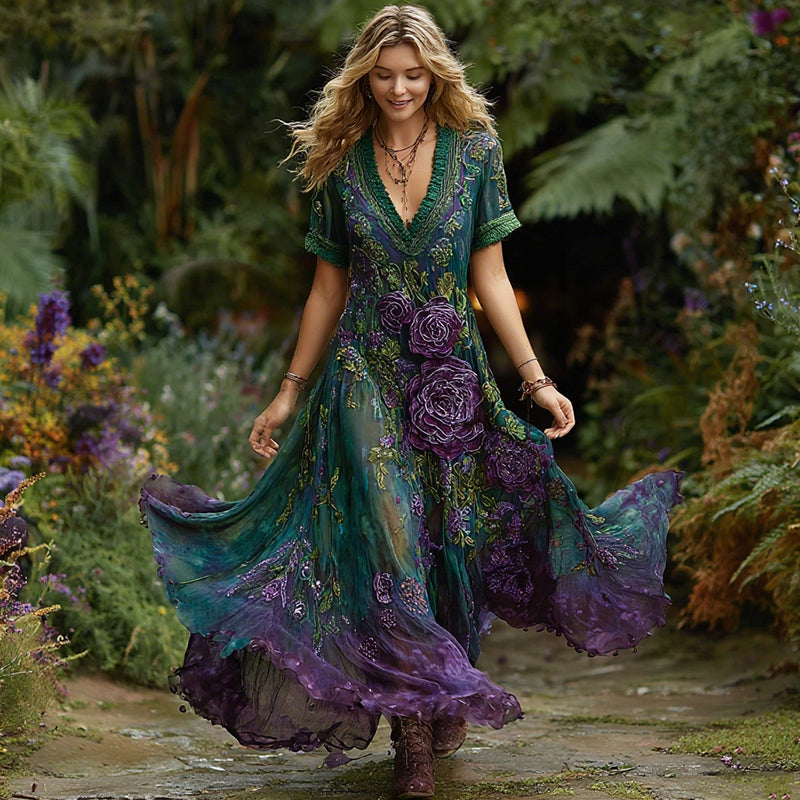 Classic Vintage Dress with a Flattering Fit