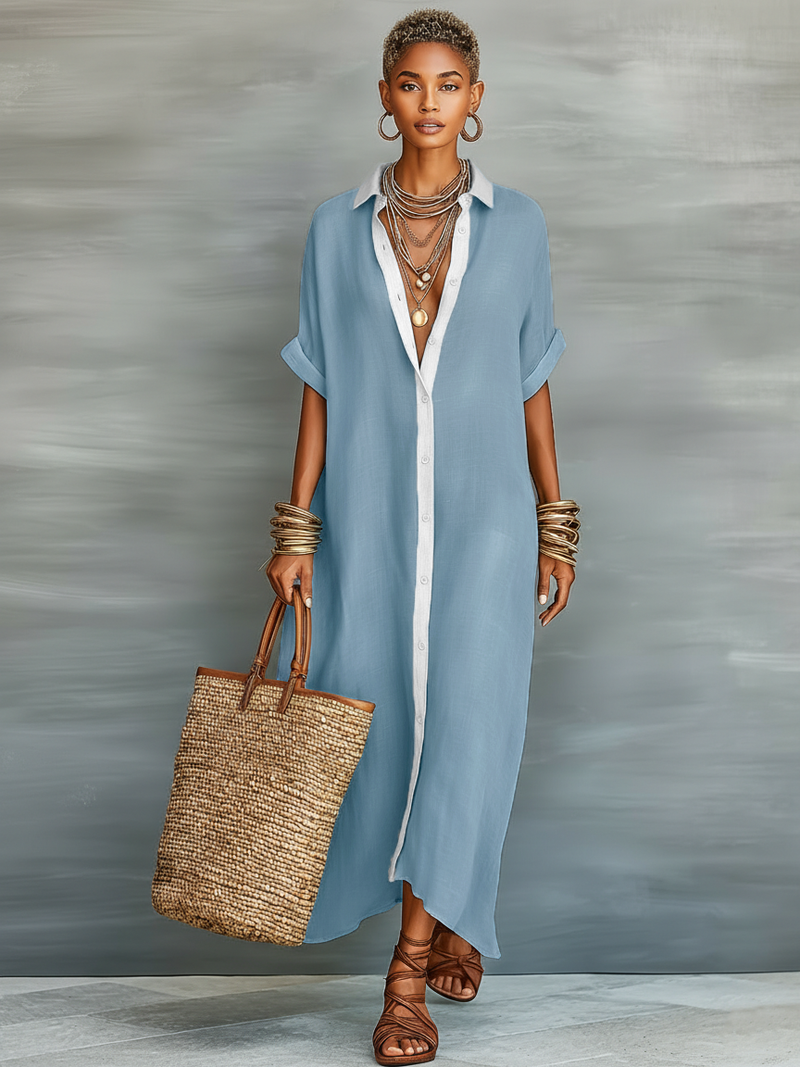 Beautifully Finished Dress in a Timeless Design