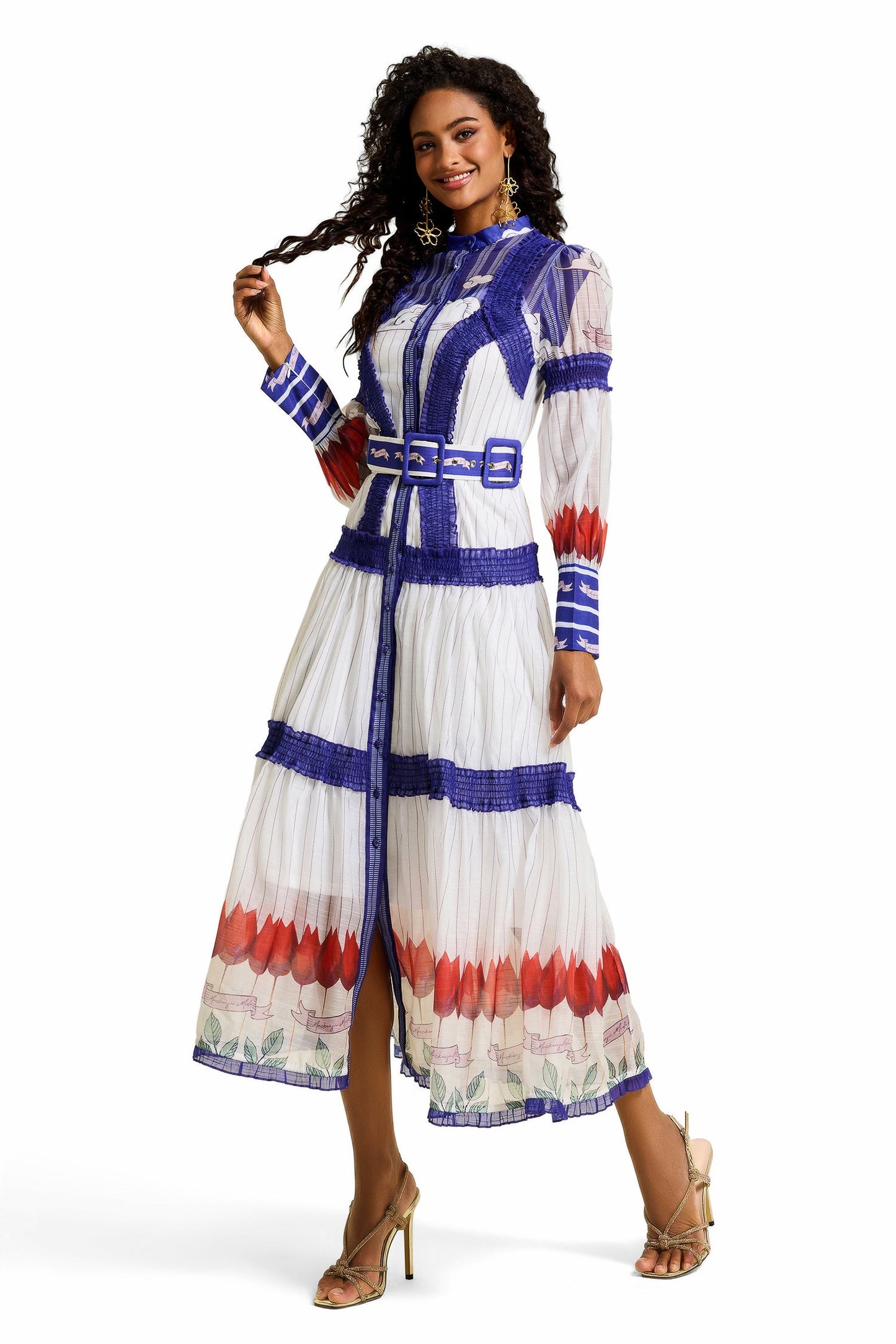 Classic Vintage Dress with a Flattering Fit