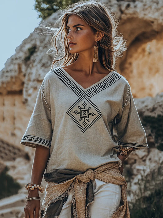 Beautifully Balanced T-Shirt with Timeless Character