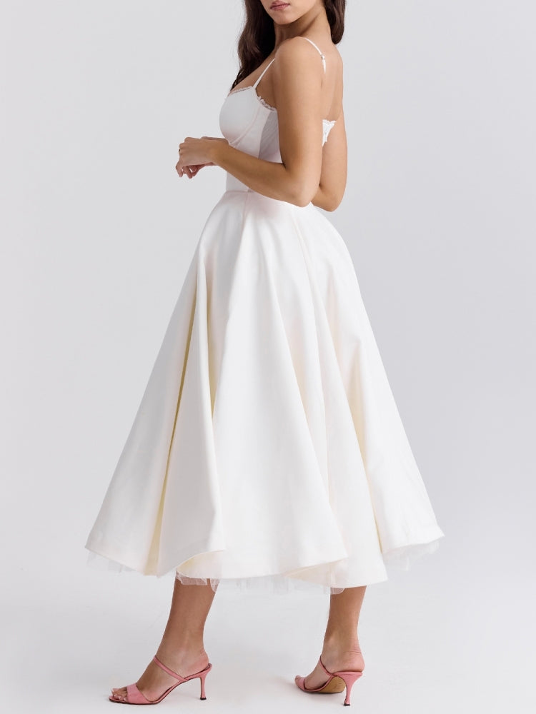 A Vintage Style Dress with Delicate Timeless Details