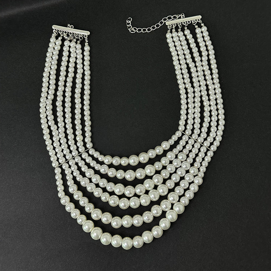 Vintage Handmade Pearl Necklace