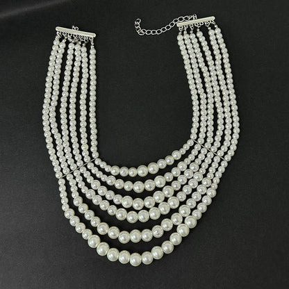 Vintage Handmade Pearl Necklace