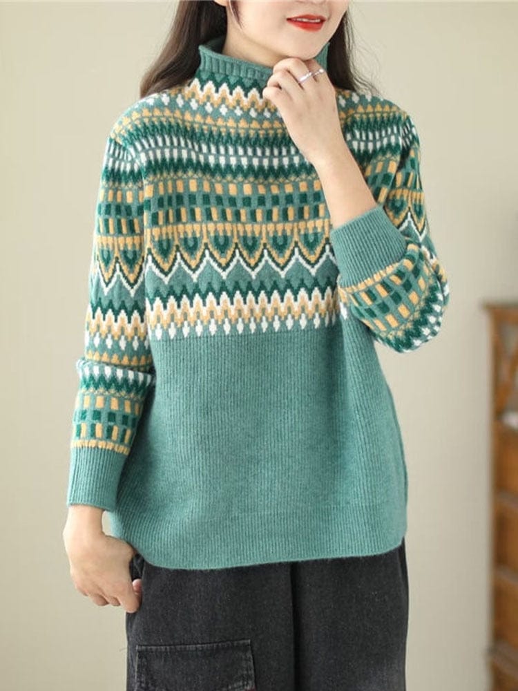 Beautifully Finished Sweater in a Timeless Design